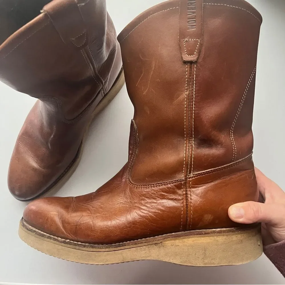 Men's Brown Leather Boots
